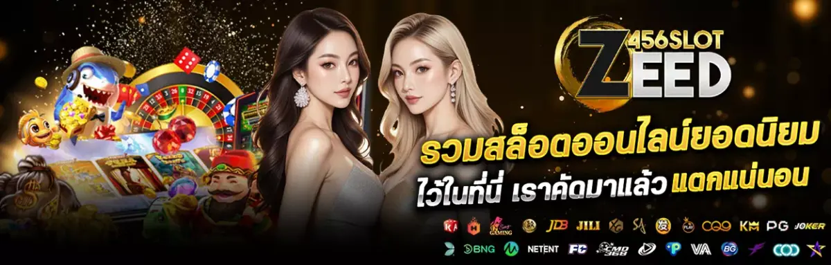สมัคร Zeed456 เล่นสล็อต บาคาร่า หวย กีฬา ครบจบในเว็บเดียว ปก